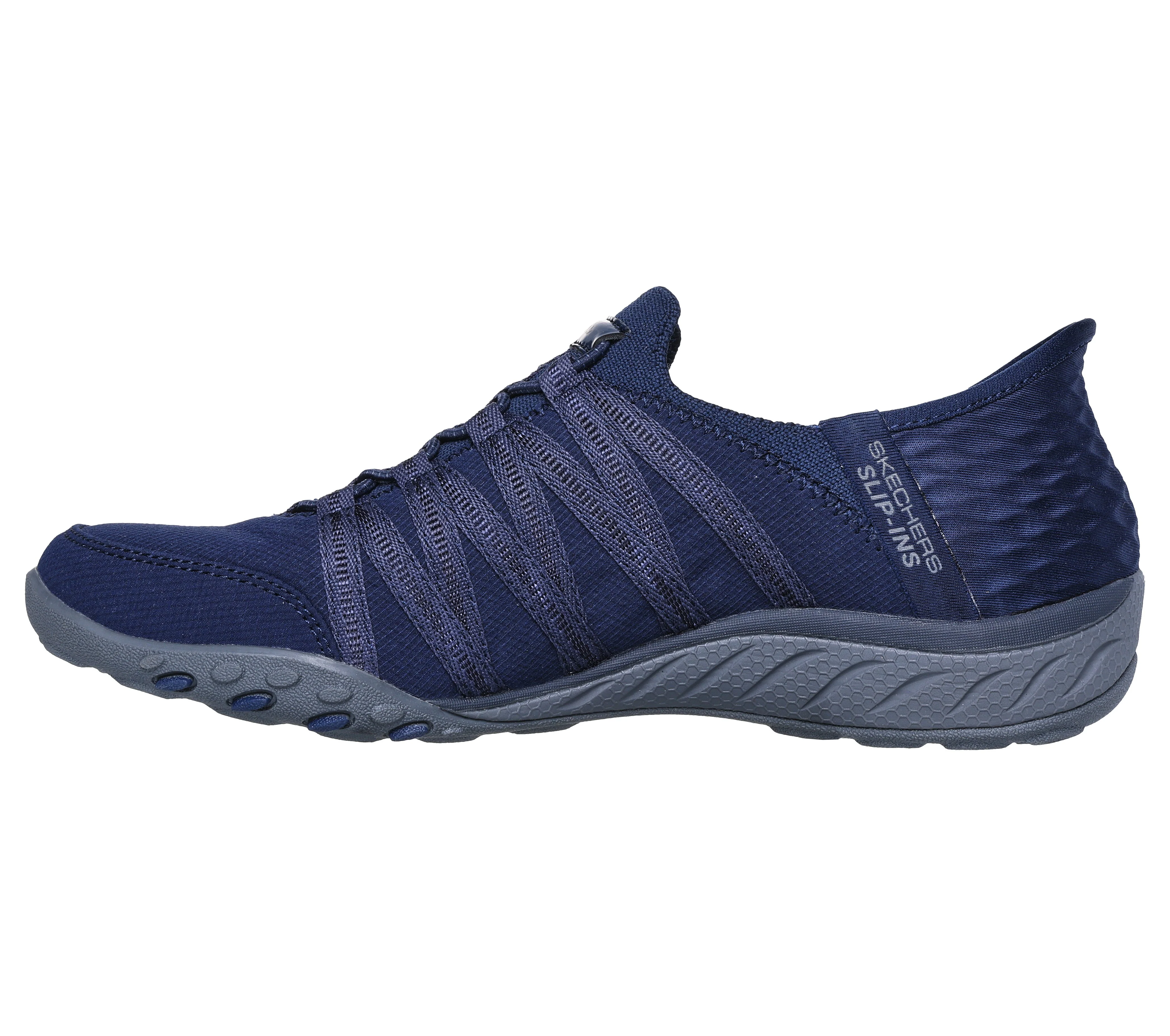100593W - SKECHERS SLIP-INS RELAXED FIT: BREATHE-EASY - ROLL-WITH-ME - Image 5