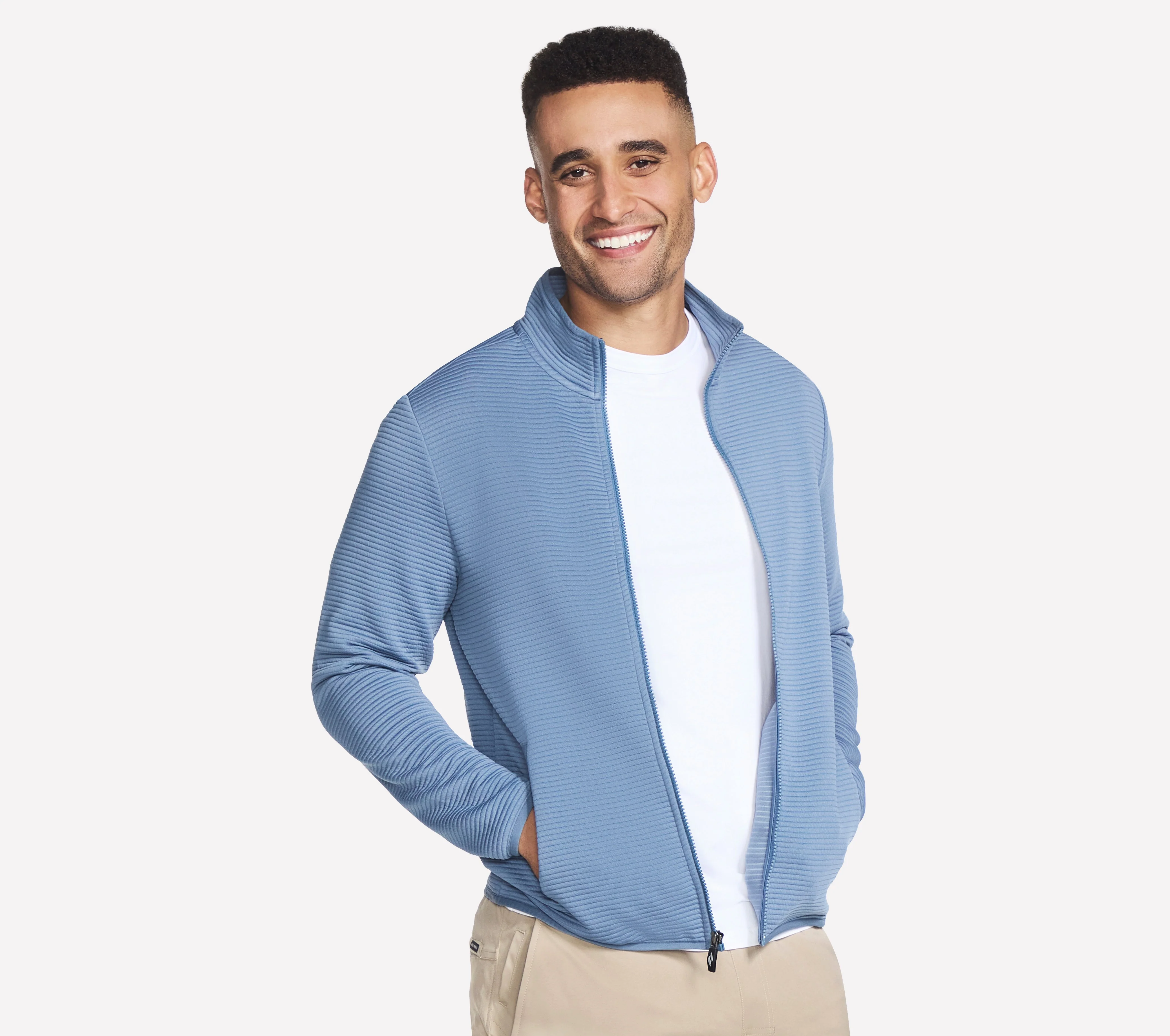 JA25 - THE HOODLESS HOODIE OTTOMAN JACKET - Image 10