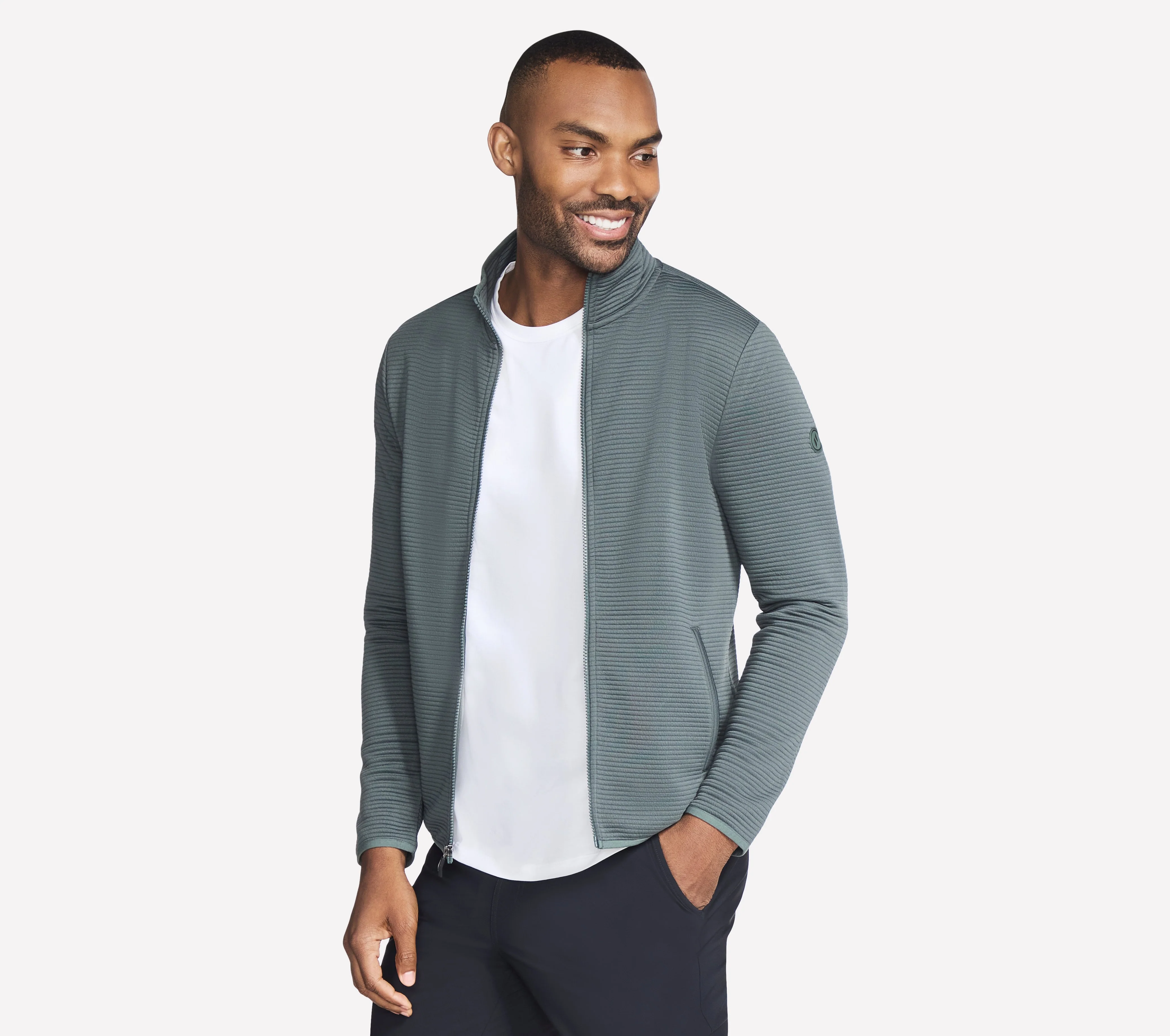 JA25 - THE HOODLESS HOODIE OTTOMAN JACKET - Image 14