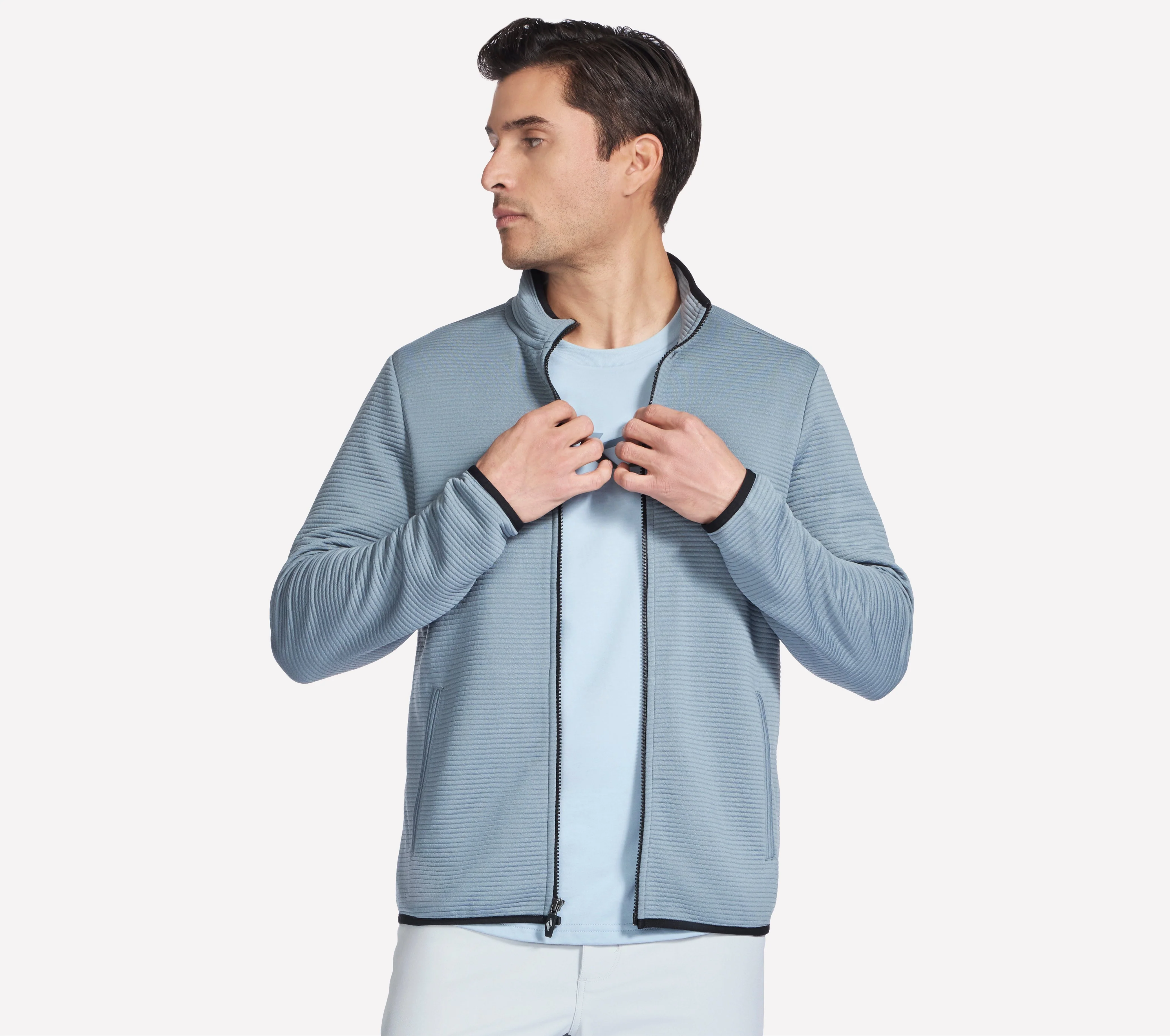 JA25 - THE HOODLESS HOODIE OTTOMAN JACKET - Image 24