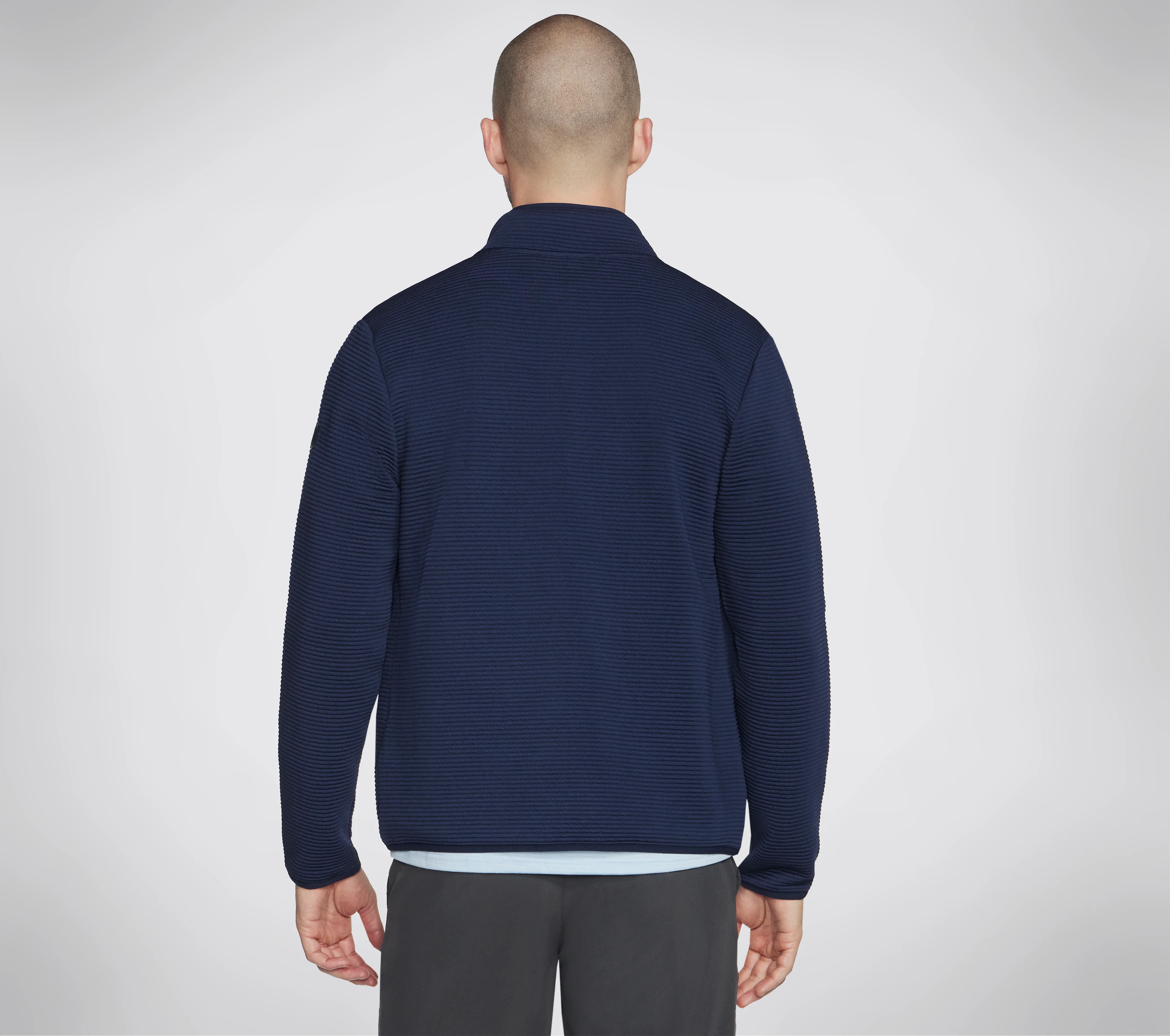 JA25 - THE HOODLESS HOODIE OTTOMAN JACKET - Image 4