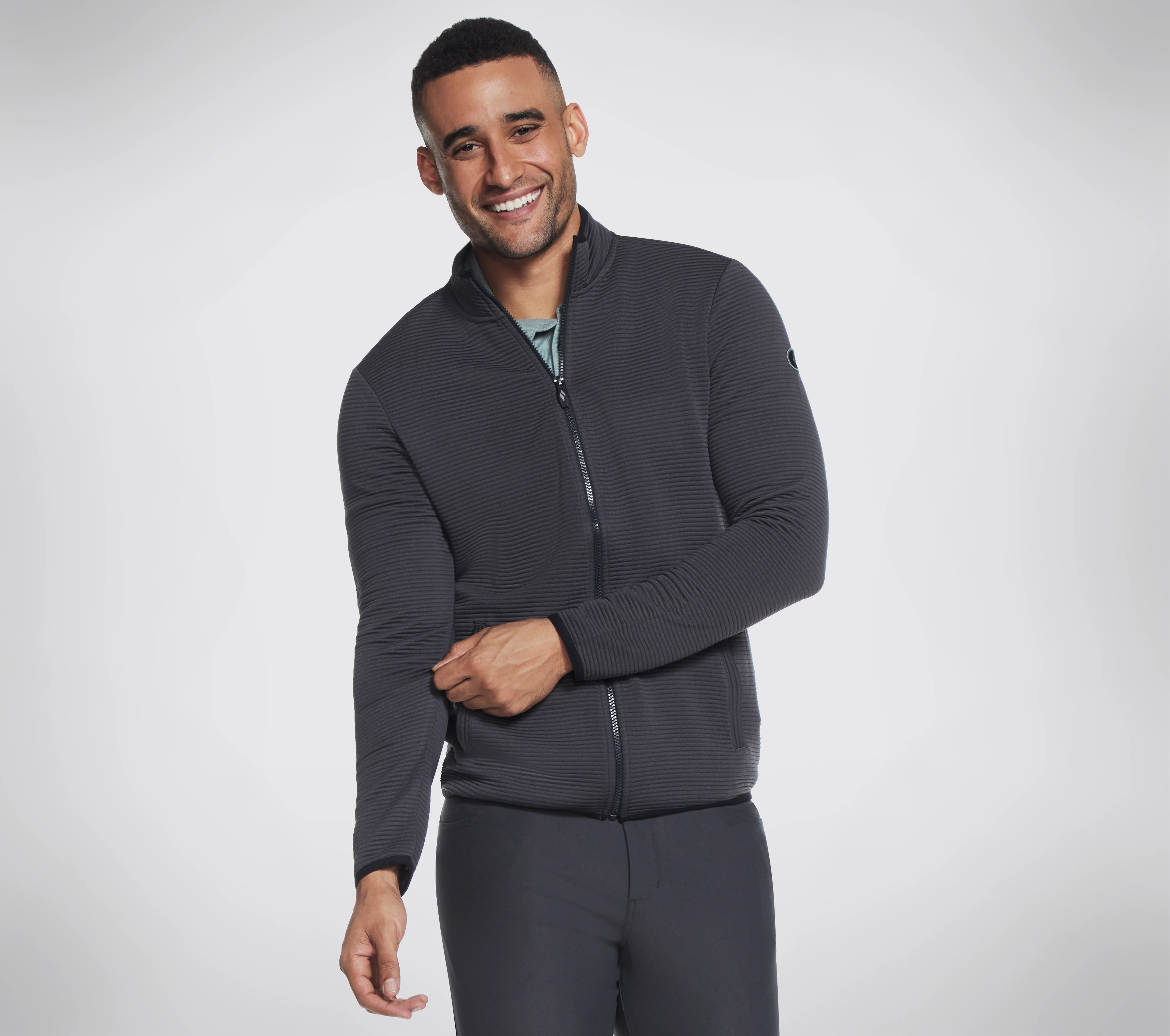 JA25 - THE HOODLESS HOODIE OTTOMAN JACKET - Image 7