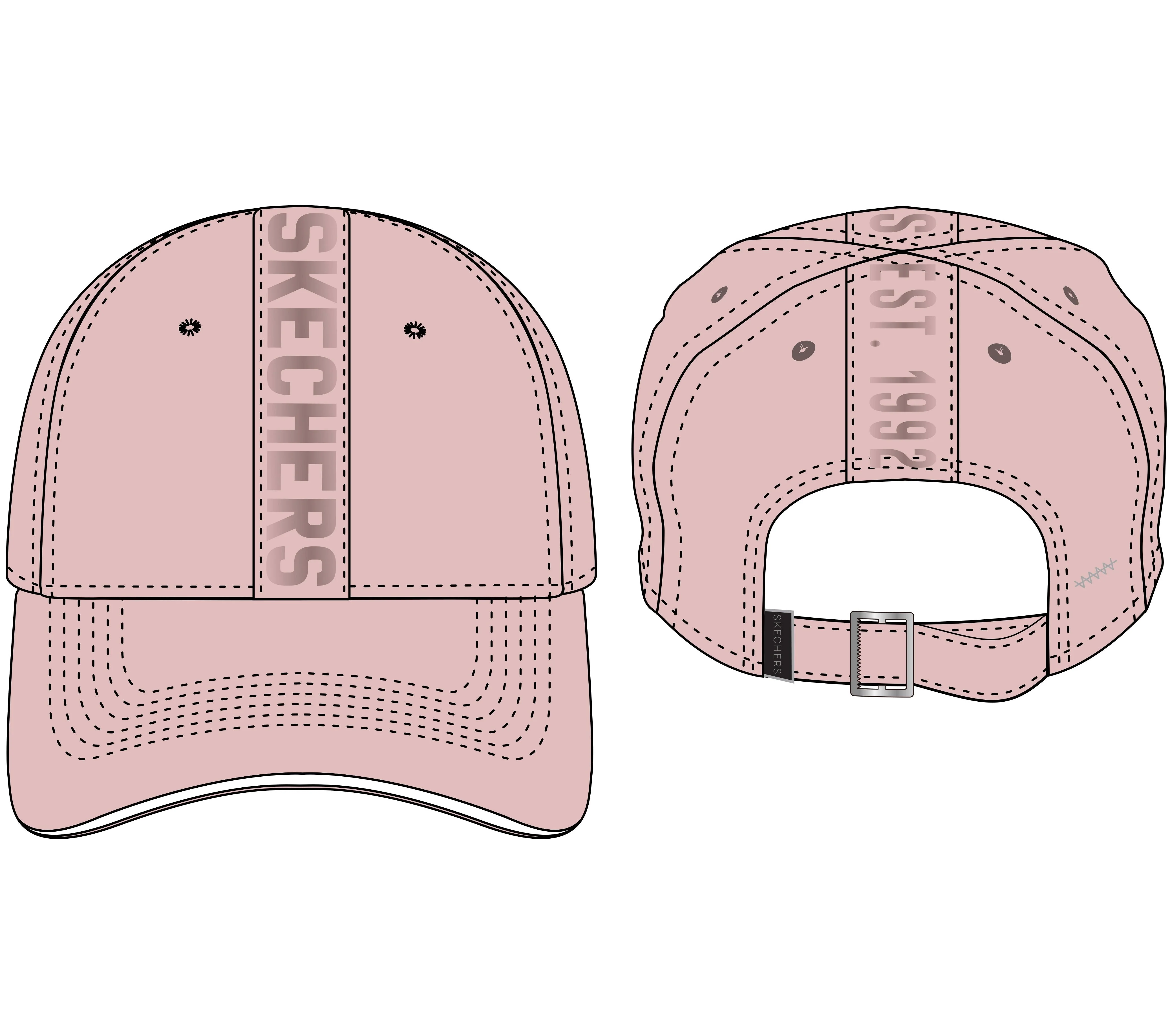 ZKCH3075 - WRAP LOGO BASEBALL HAT - Image 5
